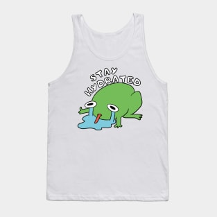 Stay hydrated froggie Tank Top